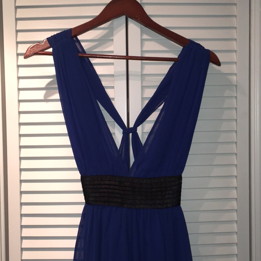 Blue/Black sexy dress
